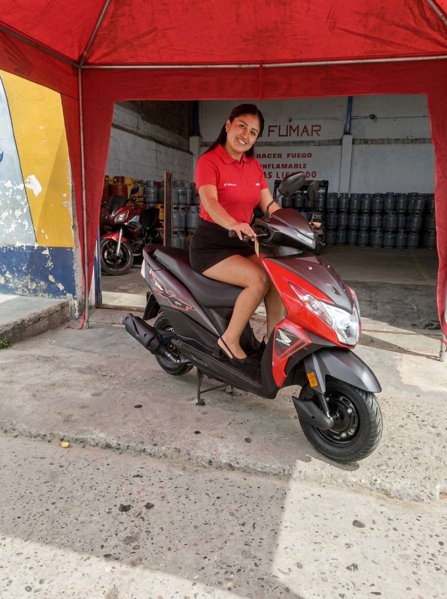 Moto Honda Scooter